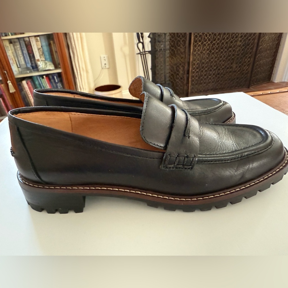 Madewell The Corinne Lugsole Loafer True Black